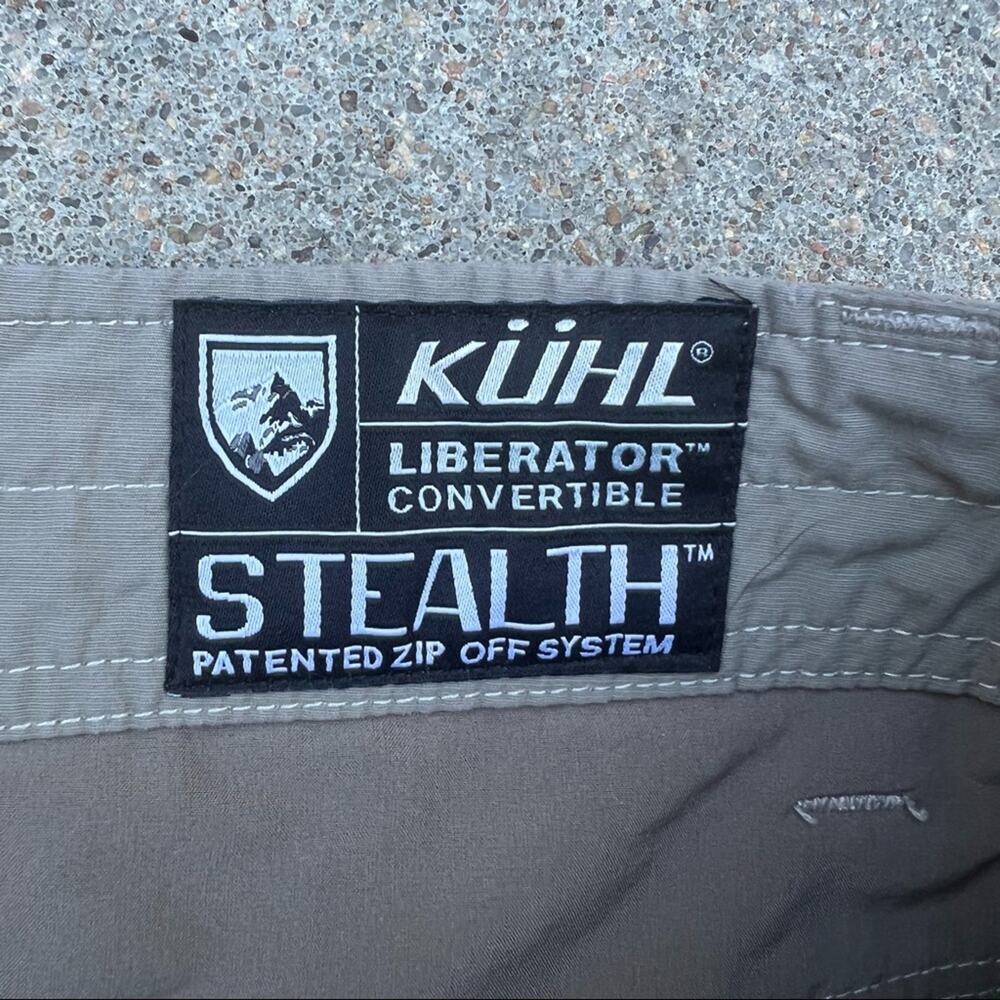 Kuhl Stealth Zip Off System Shorts Gray Size 32 - Picture 5 of 5
